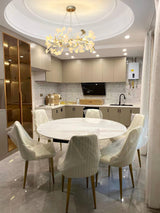 Carias Series Circle Gingko Chandelier