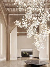 Carias Ceramic Ginkgo Chandelier Large