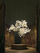 Carias Ceramic Ginkgo Chandelier Large