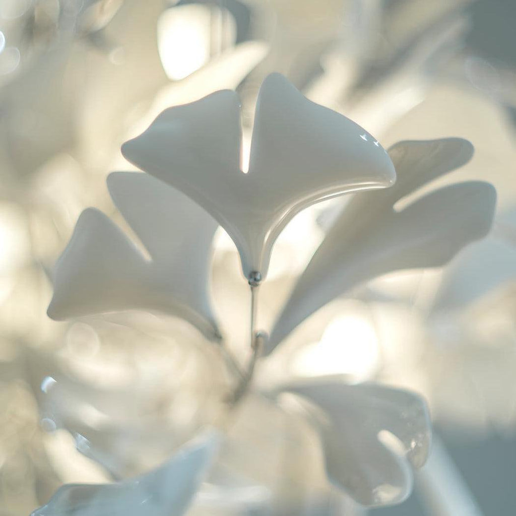 Carias Ceramic Ginkgo Chandelier Large