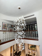 Carias Ceramic Ginkgo Chandelier Large