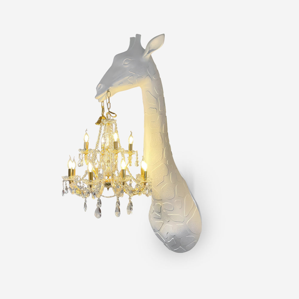Giraffe Sculpture Wall Lamp