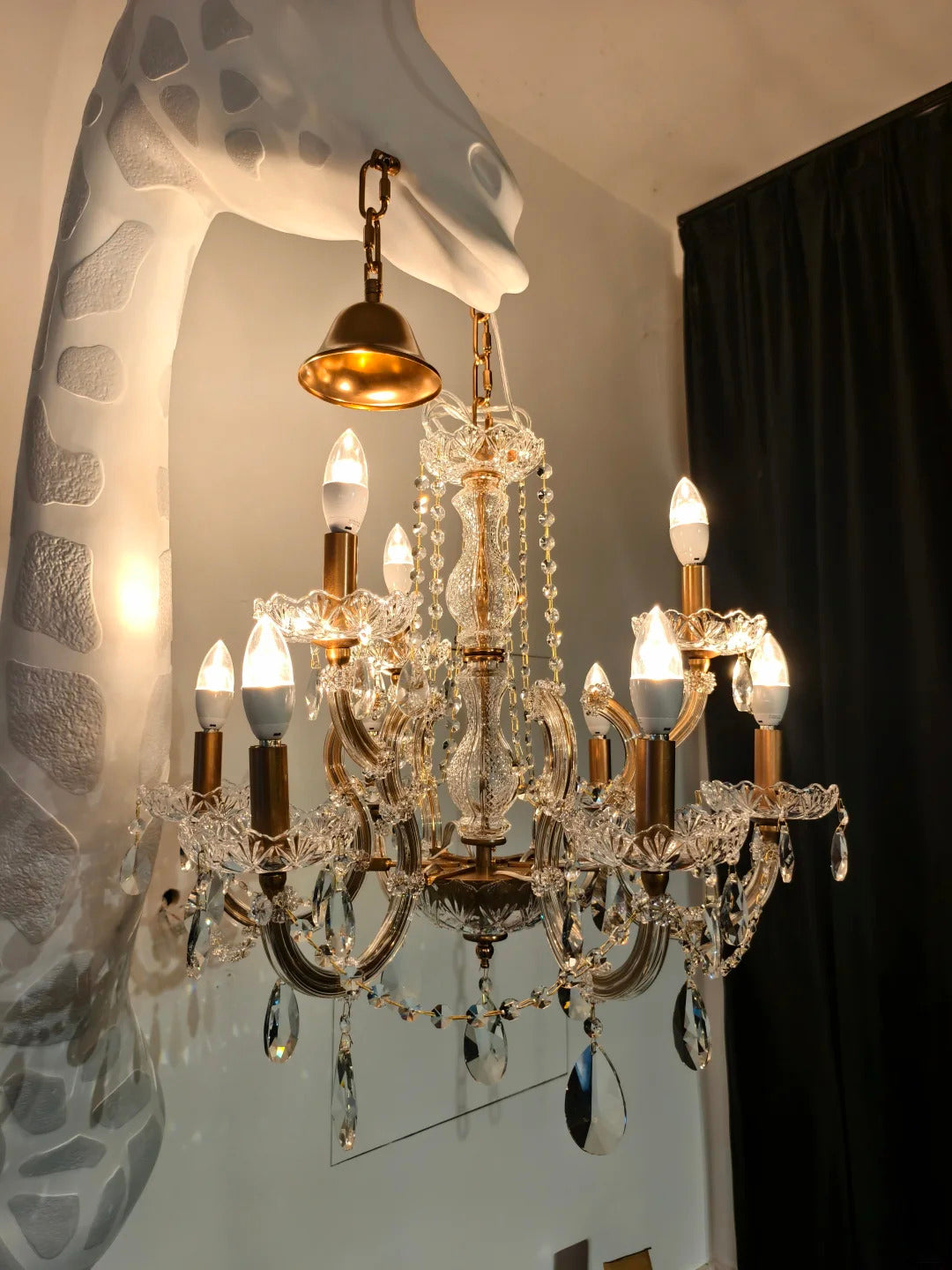 Giraffe Sculpture Wall Lamp