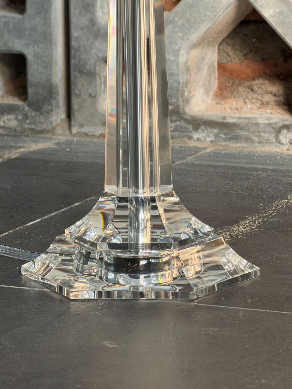 Grant Crystal Table Lamp