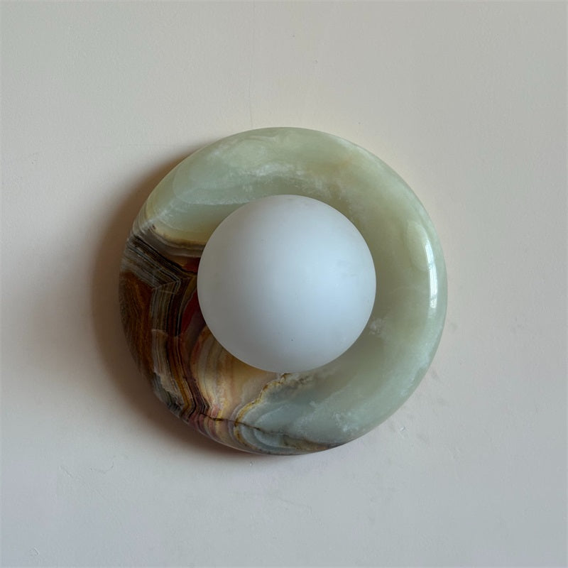 Gravure Jade Sconce