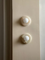 Gravure Onyx Sconce