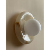 Gravure Onyx Sconce