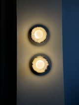 Calacatta Viola Marble Bowl Sconce