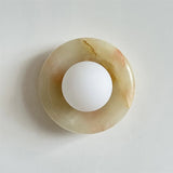 Gravure Onyx Sconce