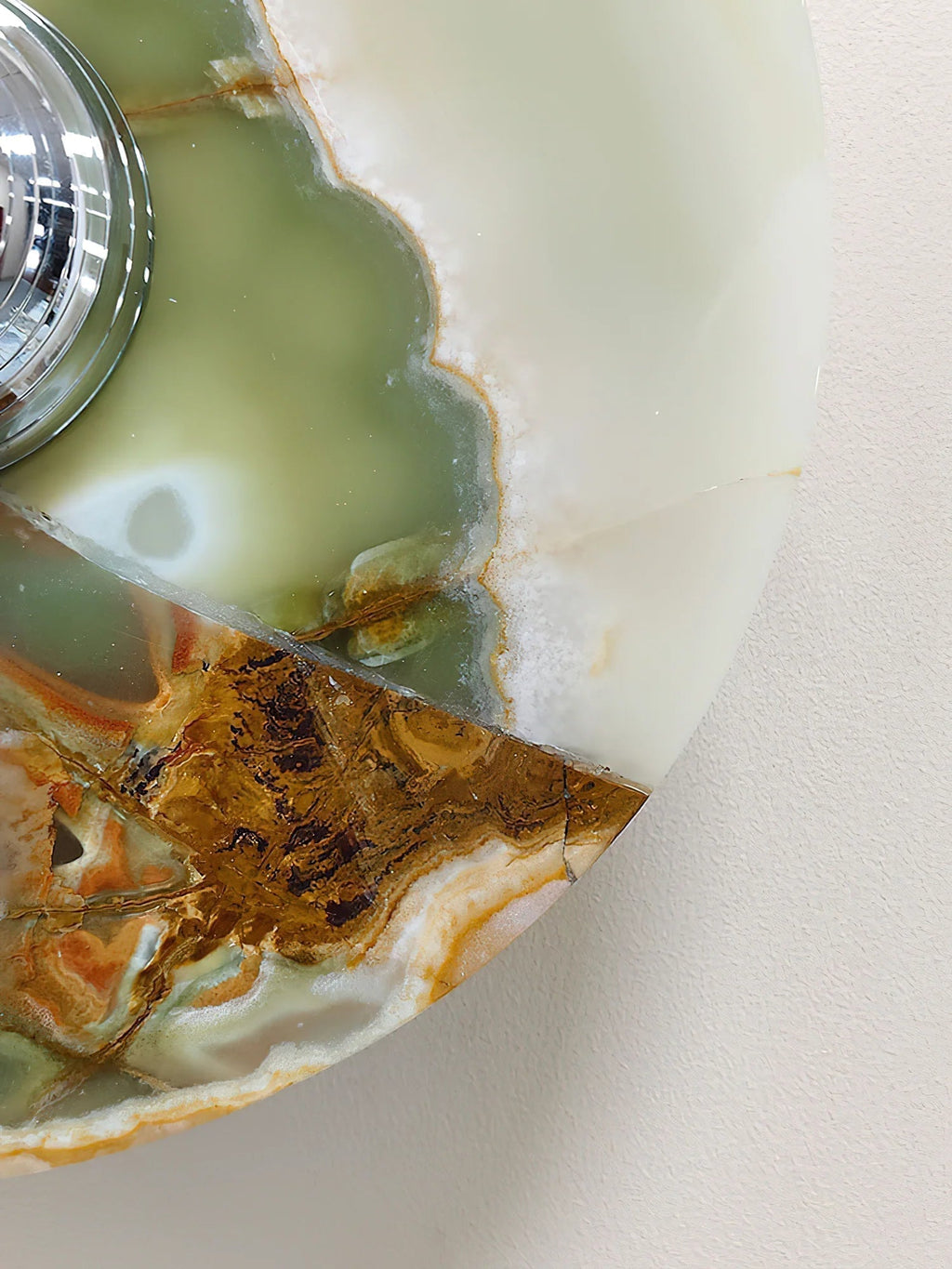 Green Onyx - Mineral Sconce