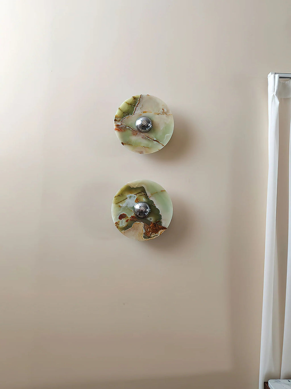 Green Onyx - Mineral Sconce