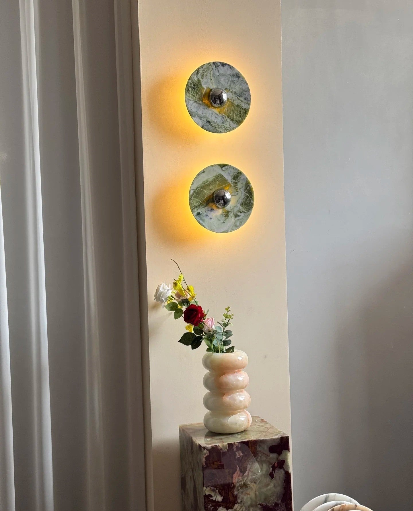 Green Onyx - Pure Sconce