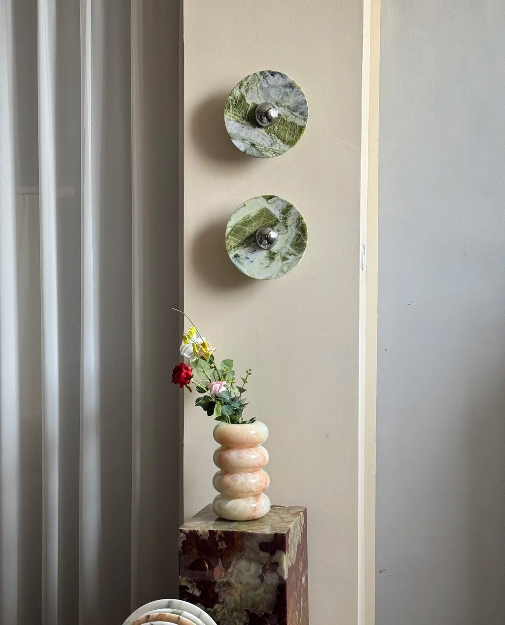 Green Onyx - Pure Sconce