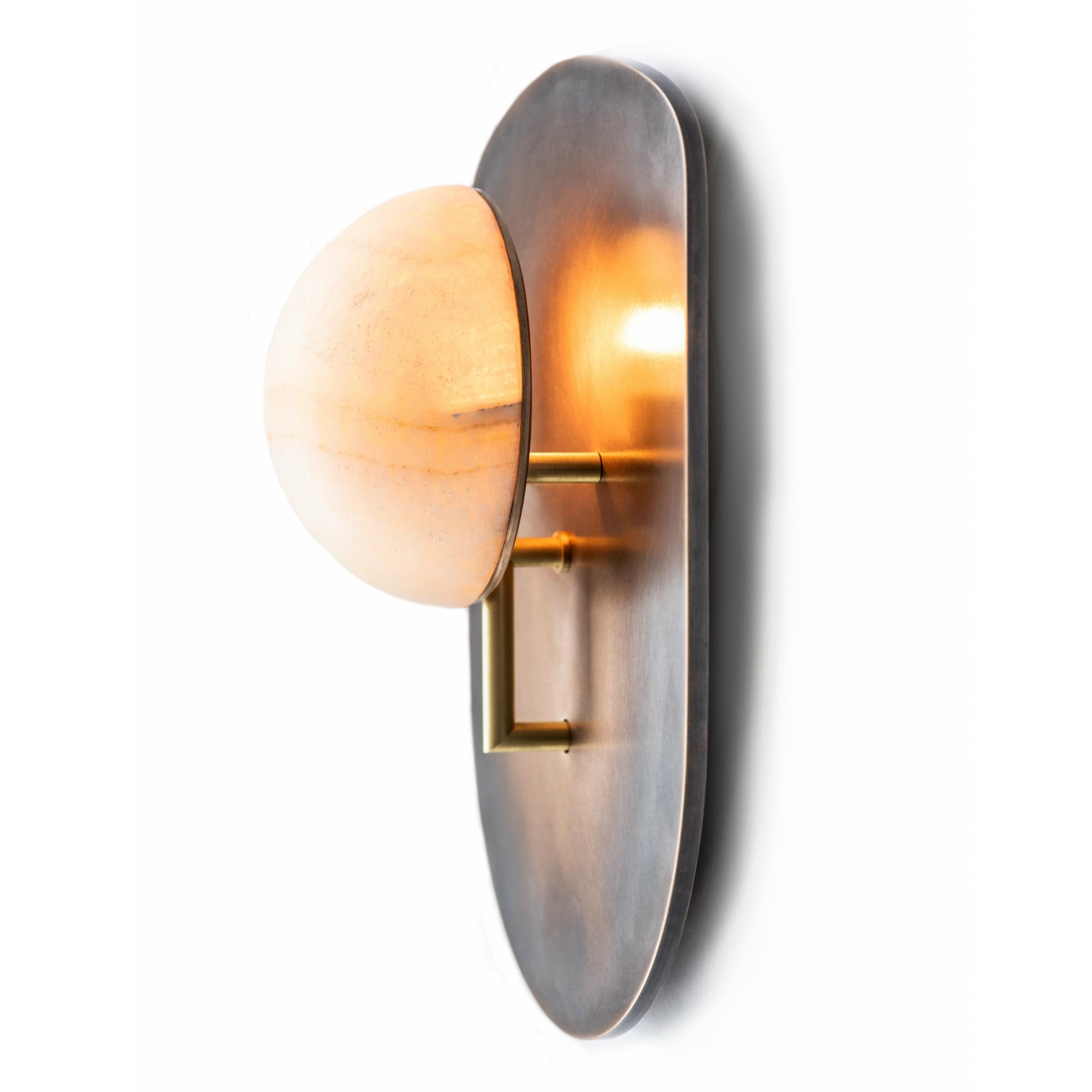 Hand Cast Bronze Sconce