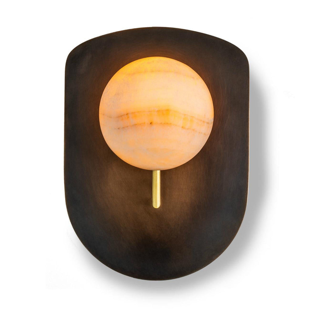 Hand Cast Bronze Sconce