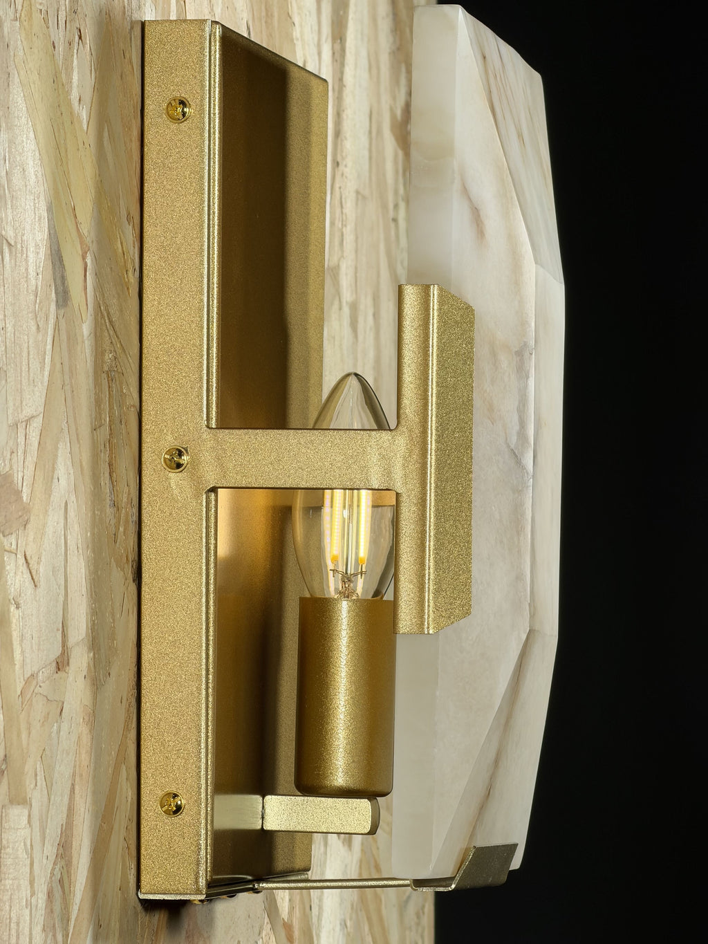 Harlow Alabaster Sconce