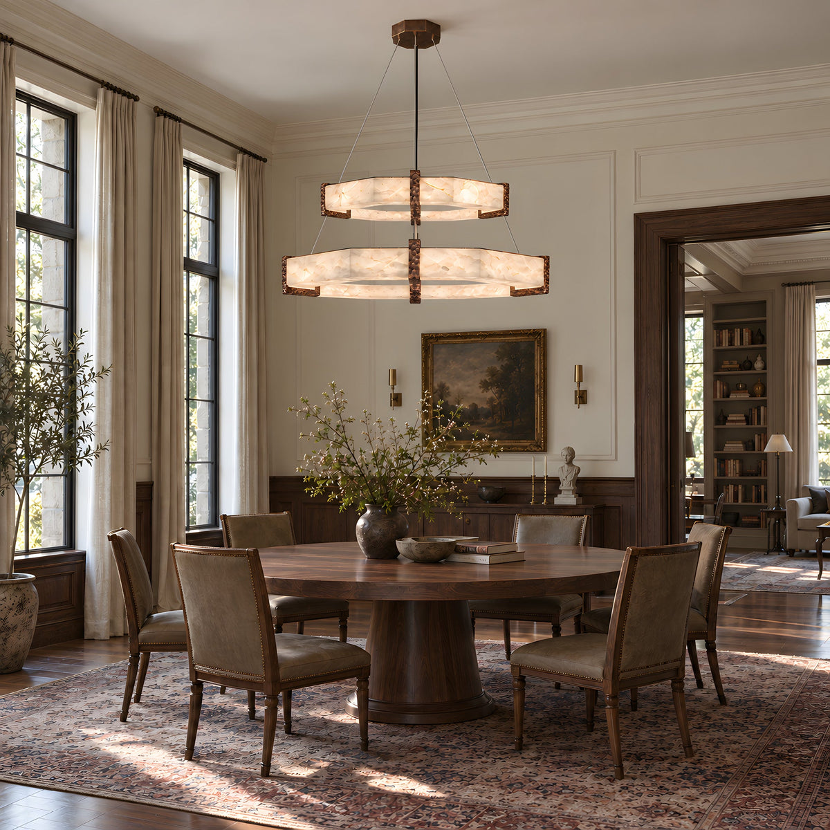 Hephaestus Two-Layer Suspension Lamp