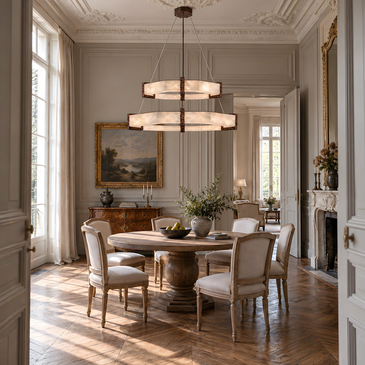 Hephaestus Two-Layer Suspension Lamp