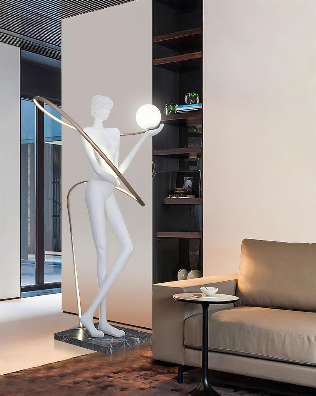 Hestia Sculpture Floor Lamp