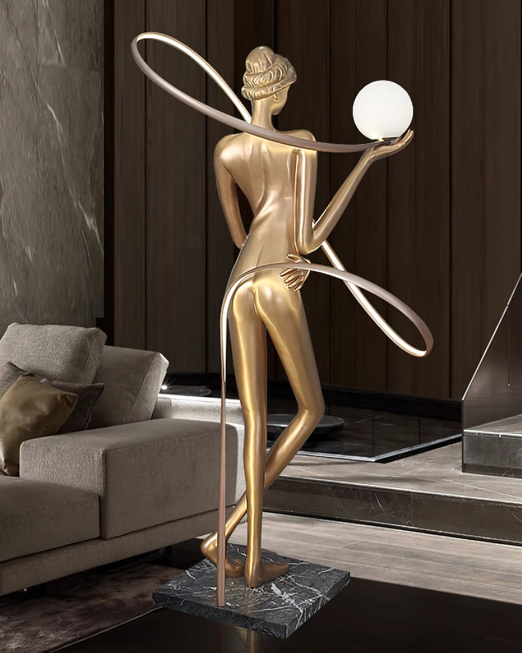 Hestia Sculpture Floor Lamp