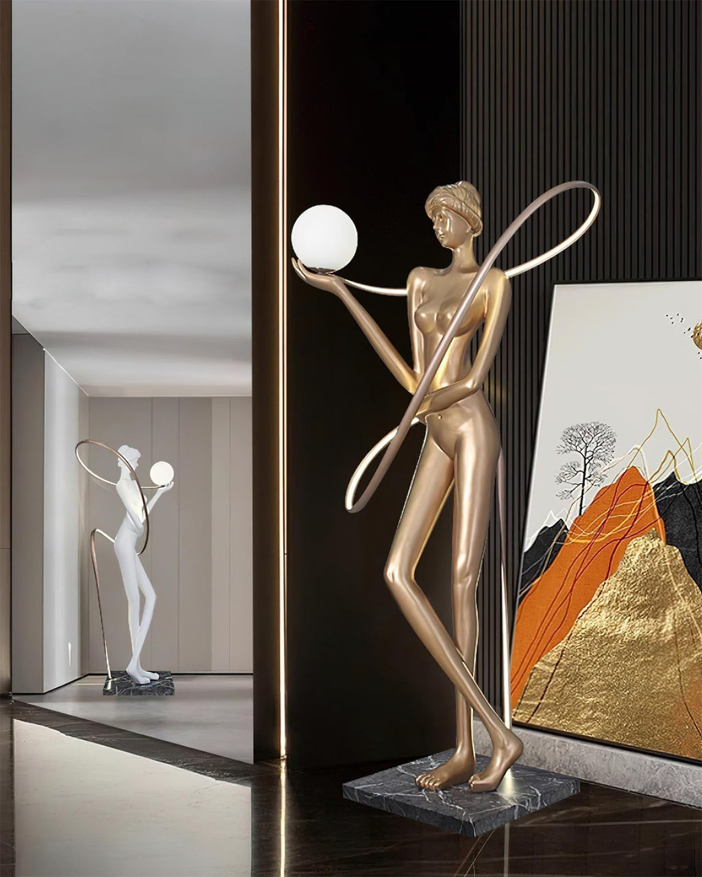 Hestia Sculpture Floor Lamp
