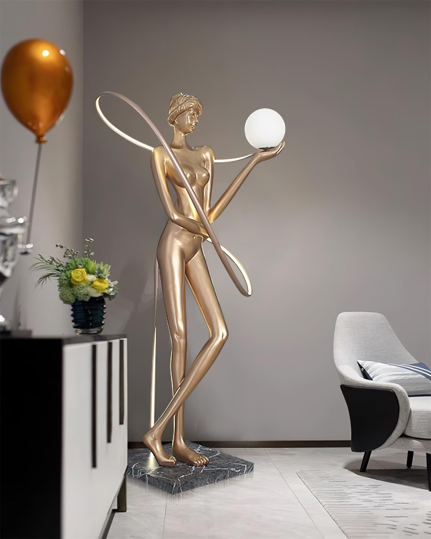 Hestia Sculpture Floor Lamp