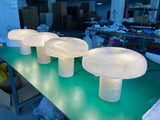 Holey Alabaster Table Lamp