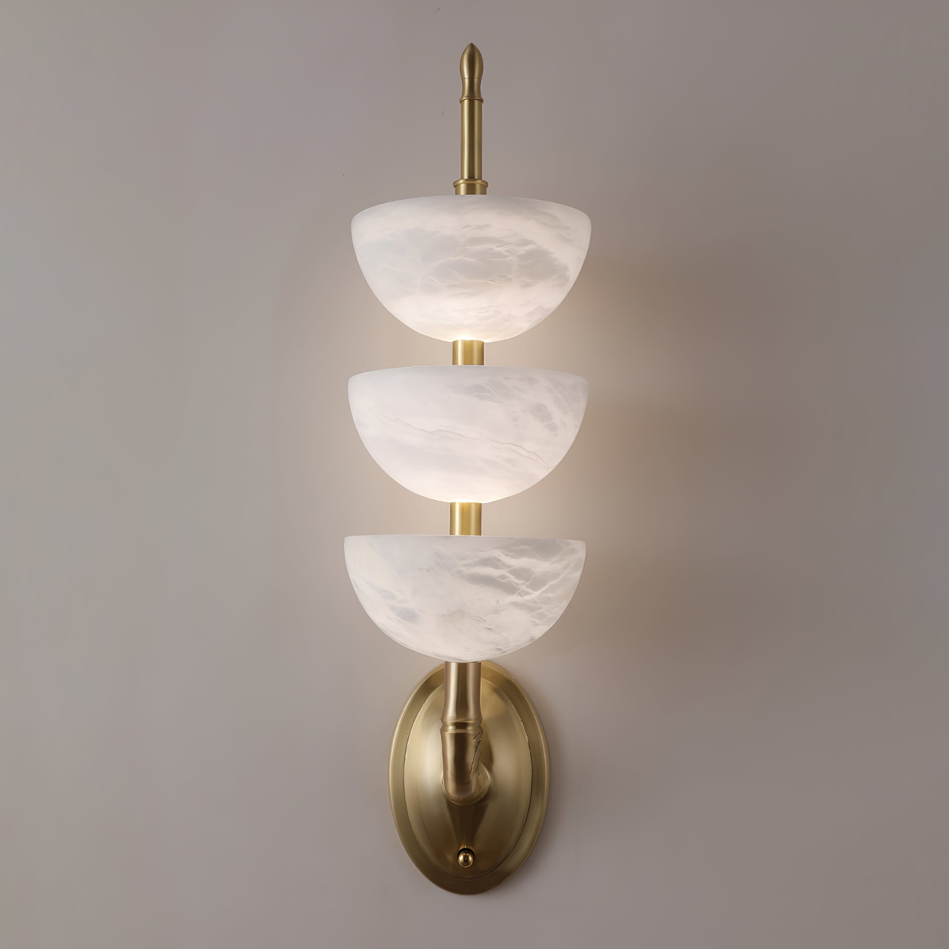 Holy Sword Alabaster Wall Lamp