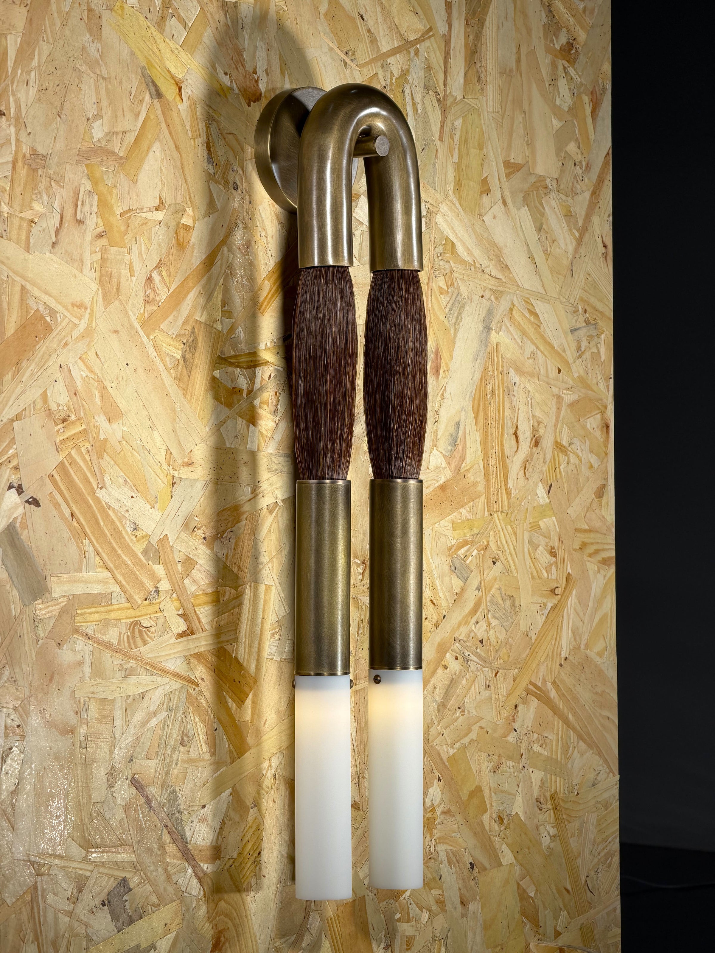 Horsehair Sconce