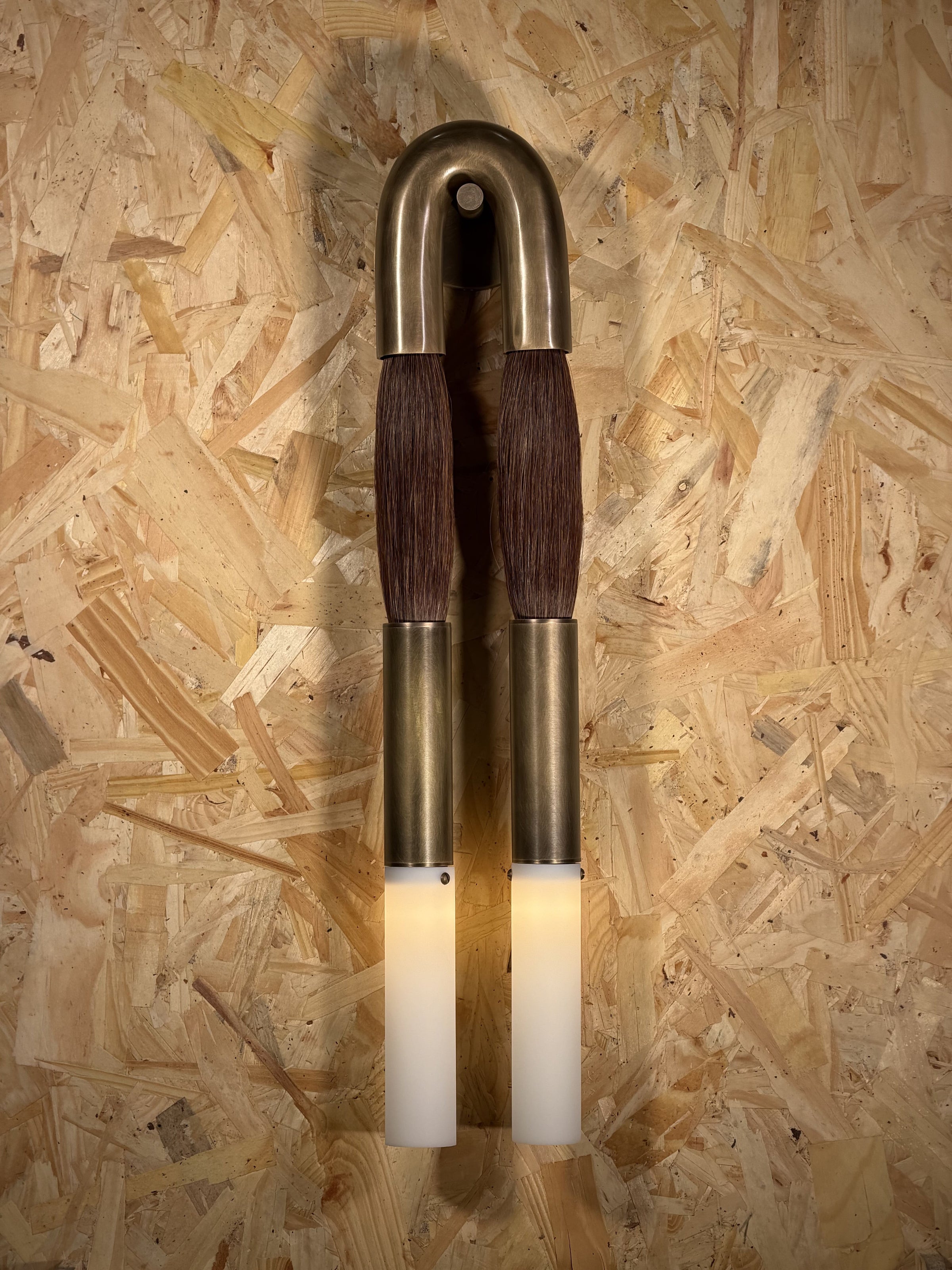 Horsehair Sconce