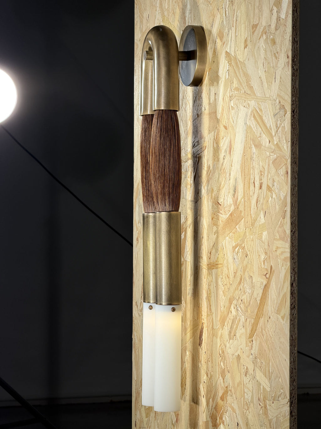 Horsehair Sconce
