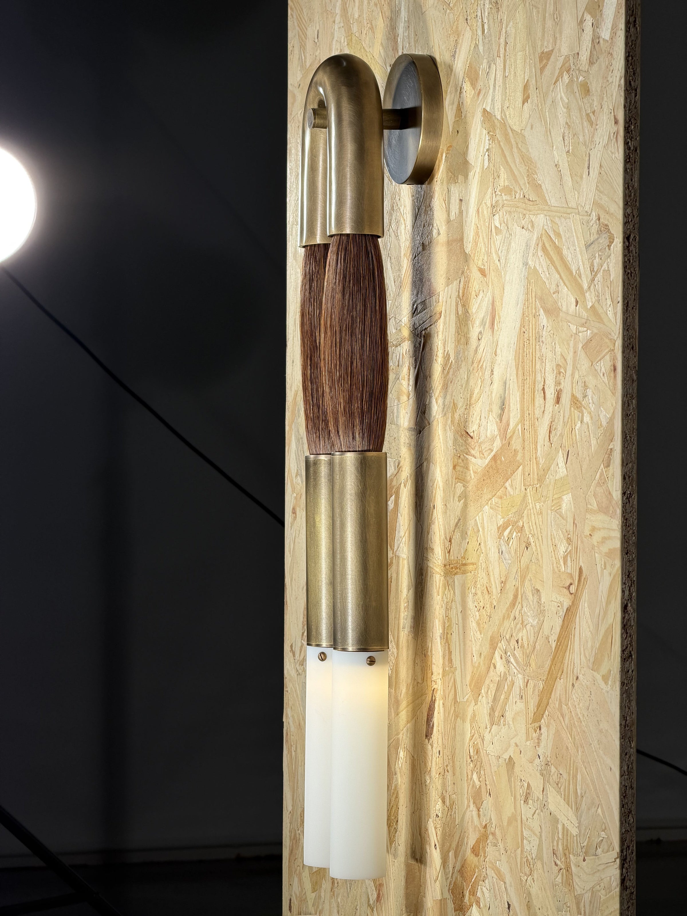 Horsehair Sconce