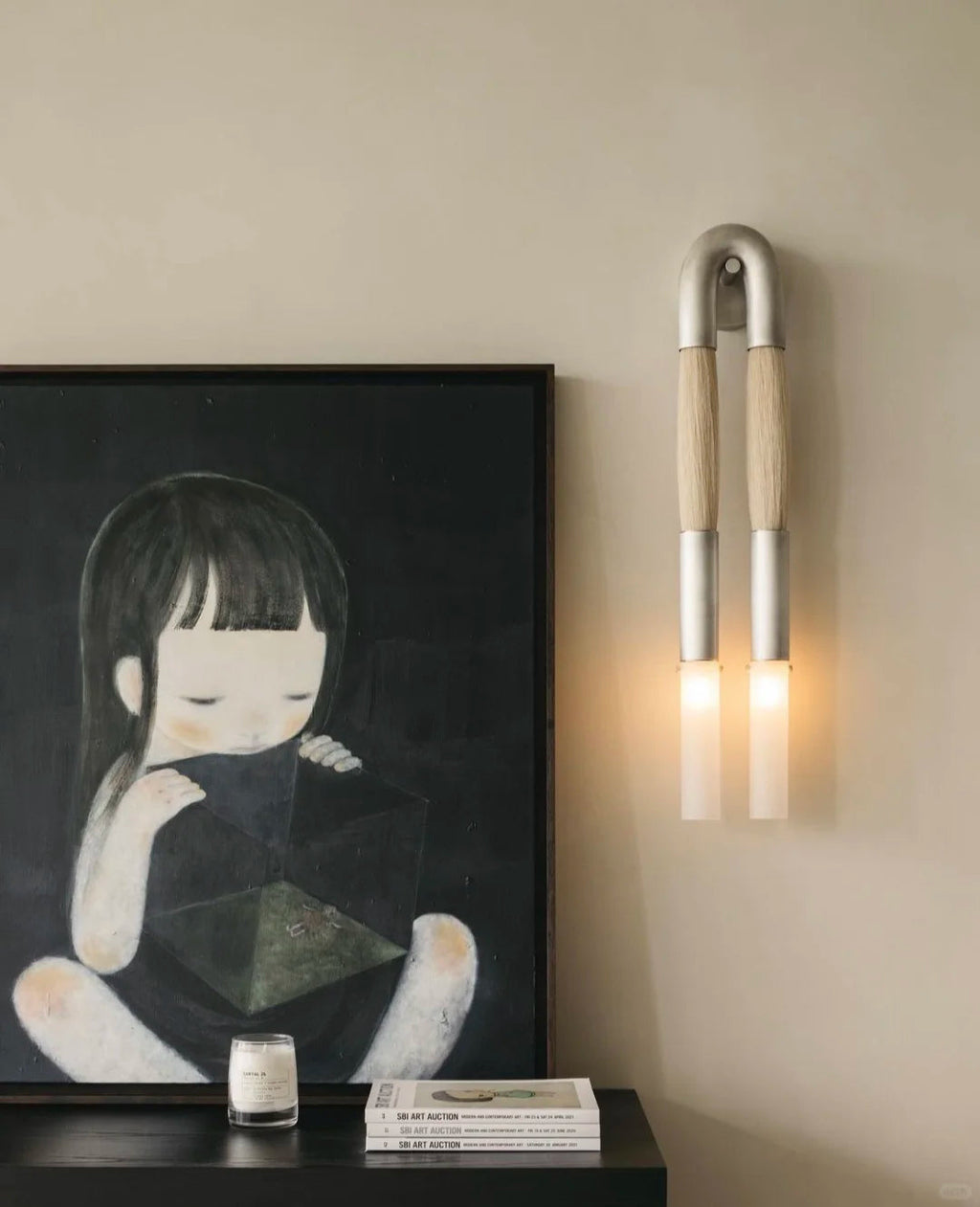 Horsehair Sconce