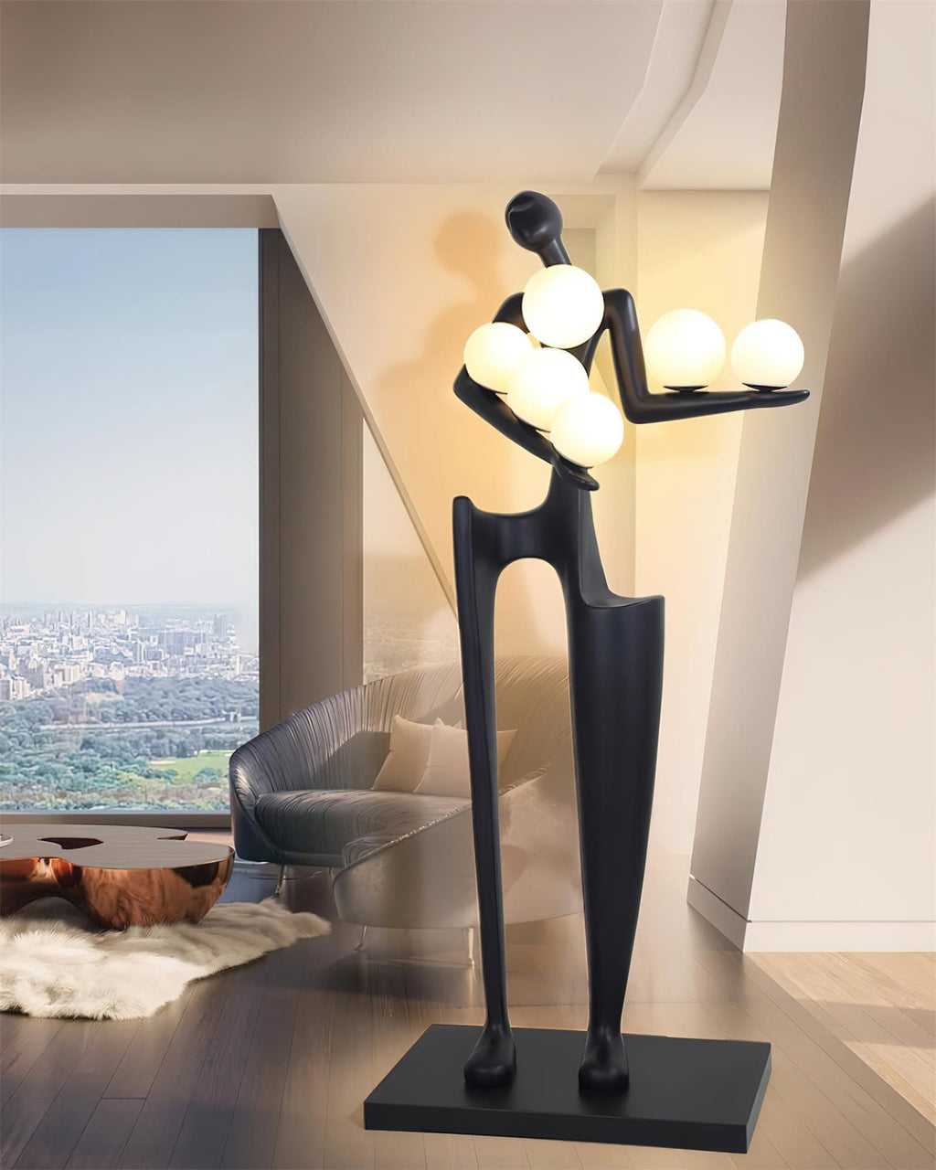 Imogene Sculpture Floor Lamp