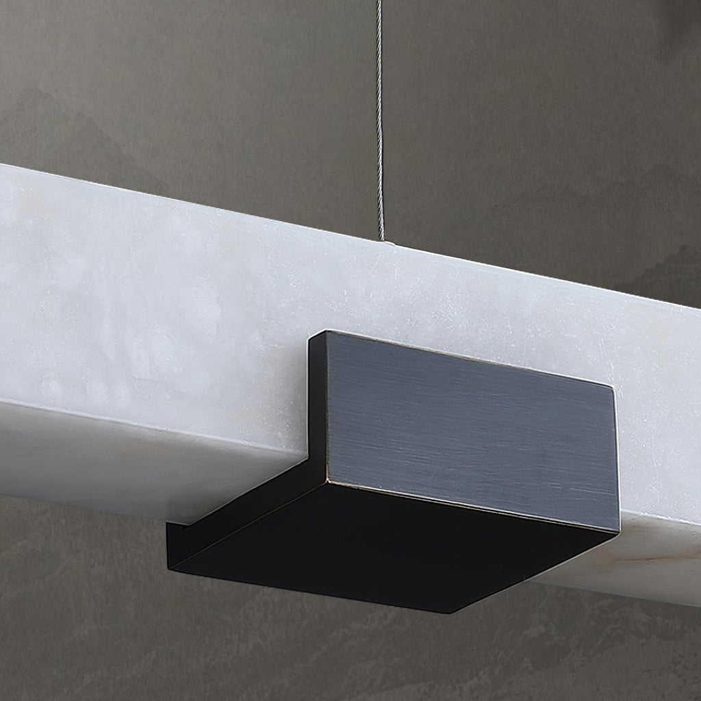 Trixie Alabaster Island Pendant Lamp