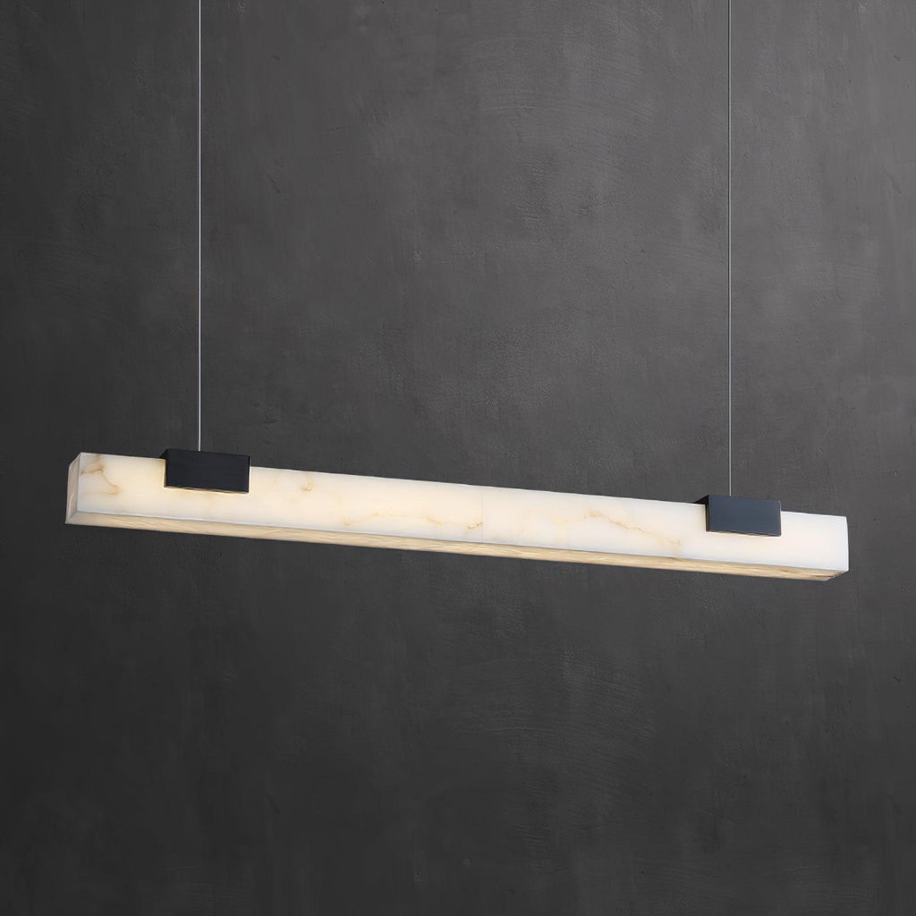 Trixie Alabaster Island Pendant Lamp