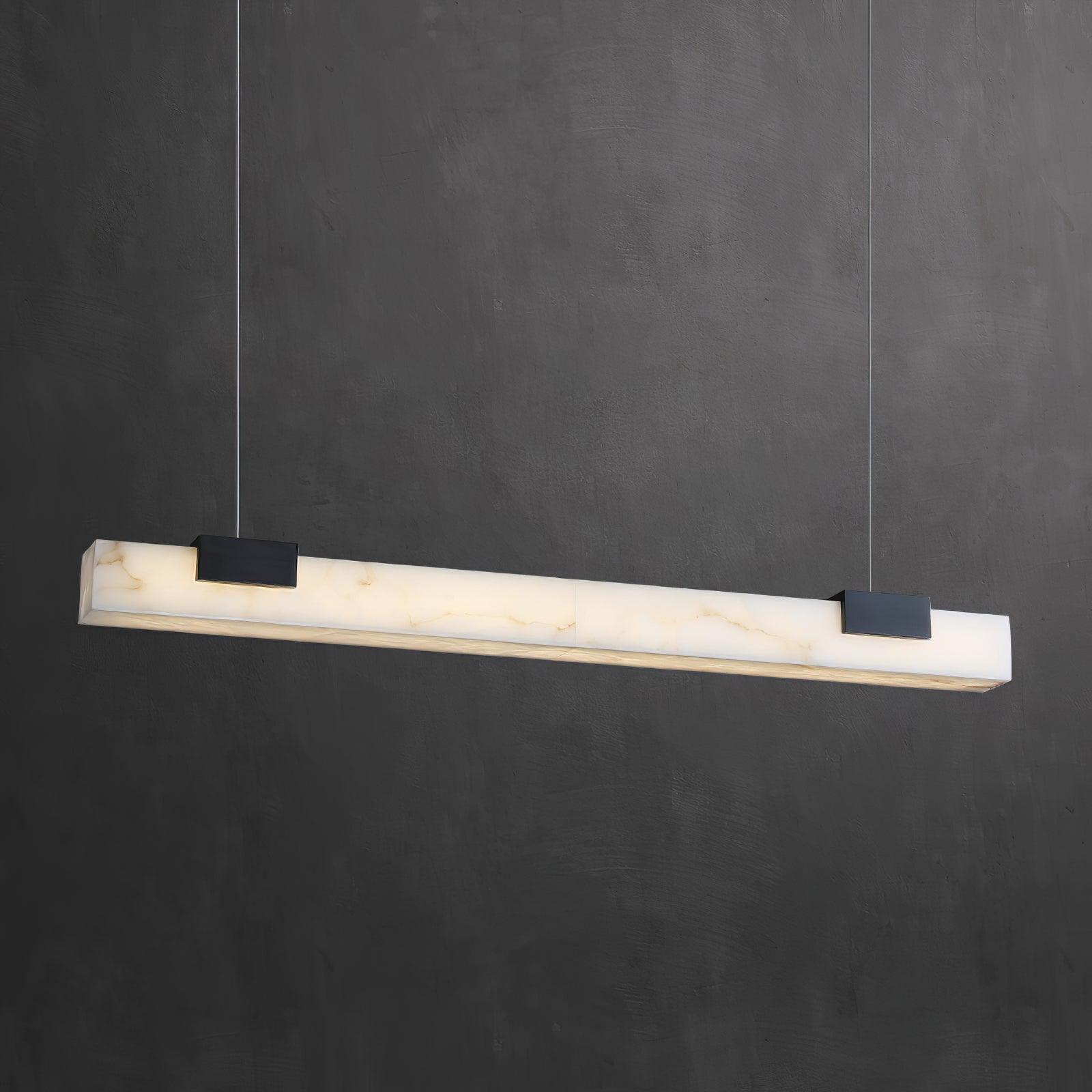 Trixie Alabaster Island Pendant Lamp