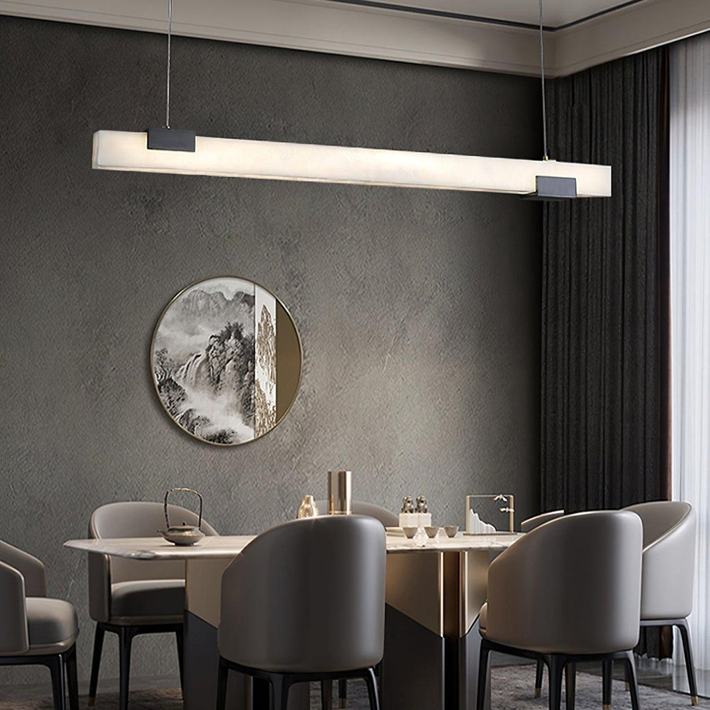 Trixie Alabaster Island Pendant Lamp