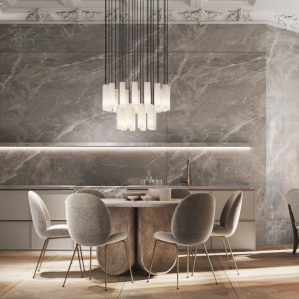 Silo Alabaster Ceiling Light