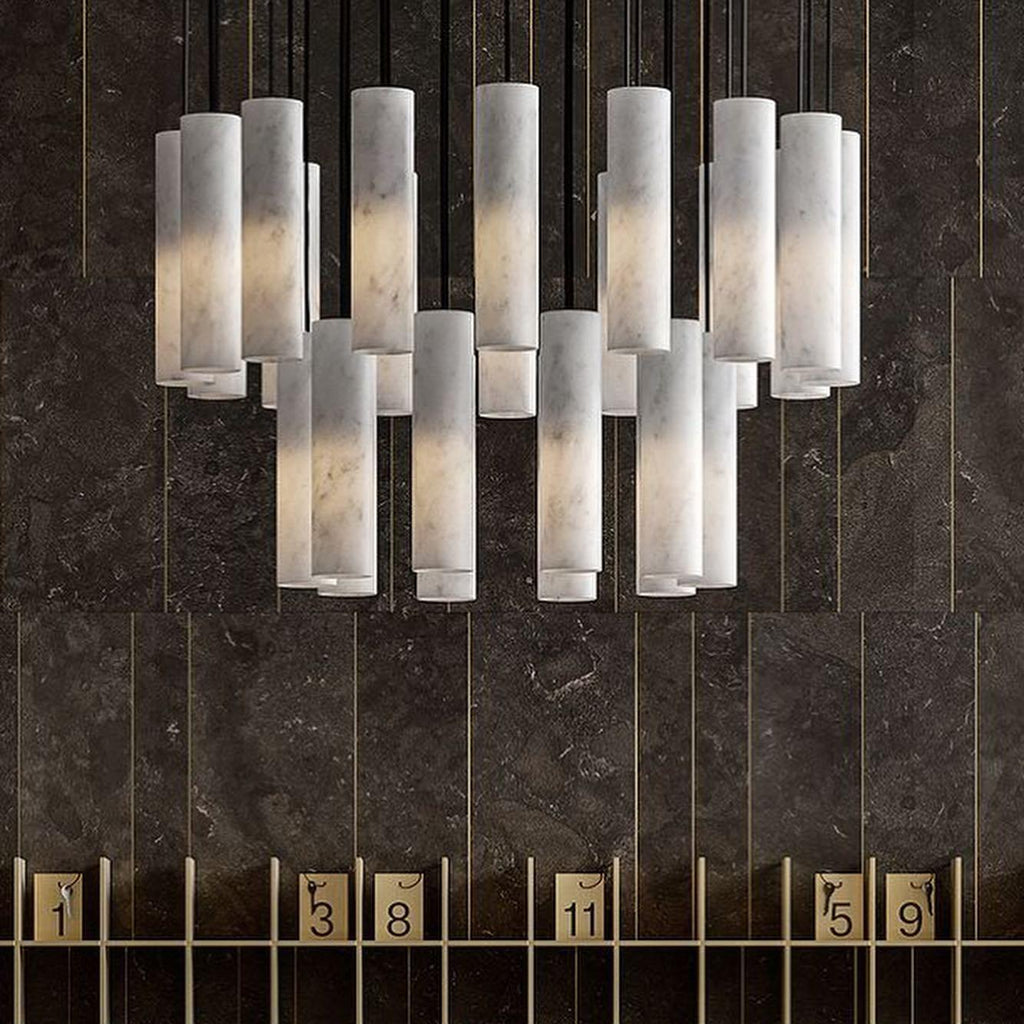 Silo Alabaster Ceiling Light