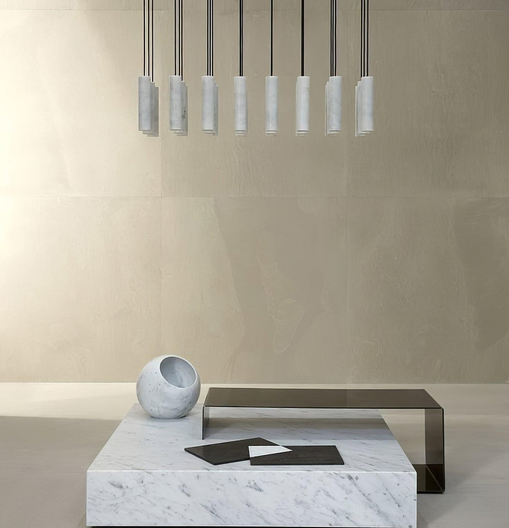 Silo Alabaster Ceiling Light