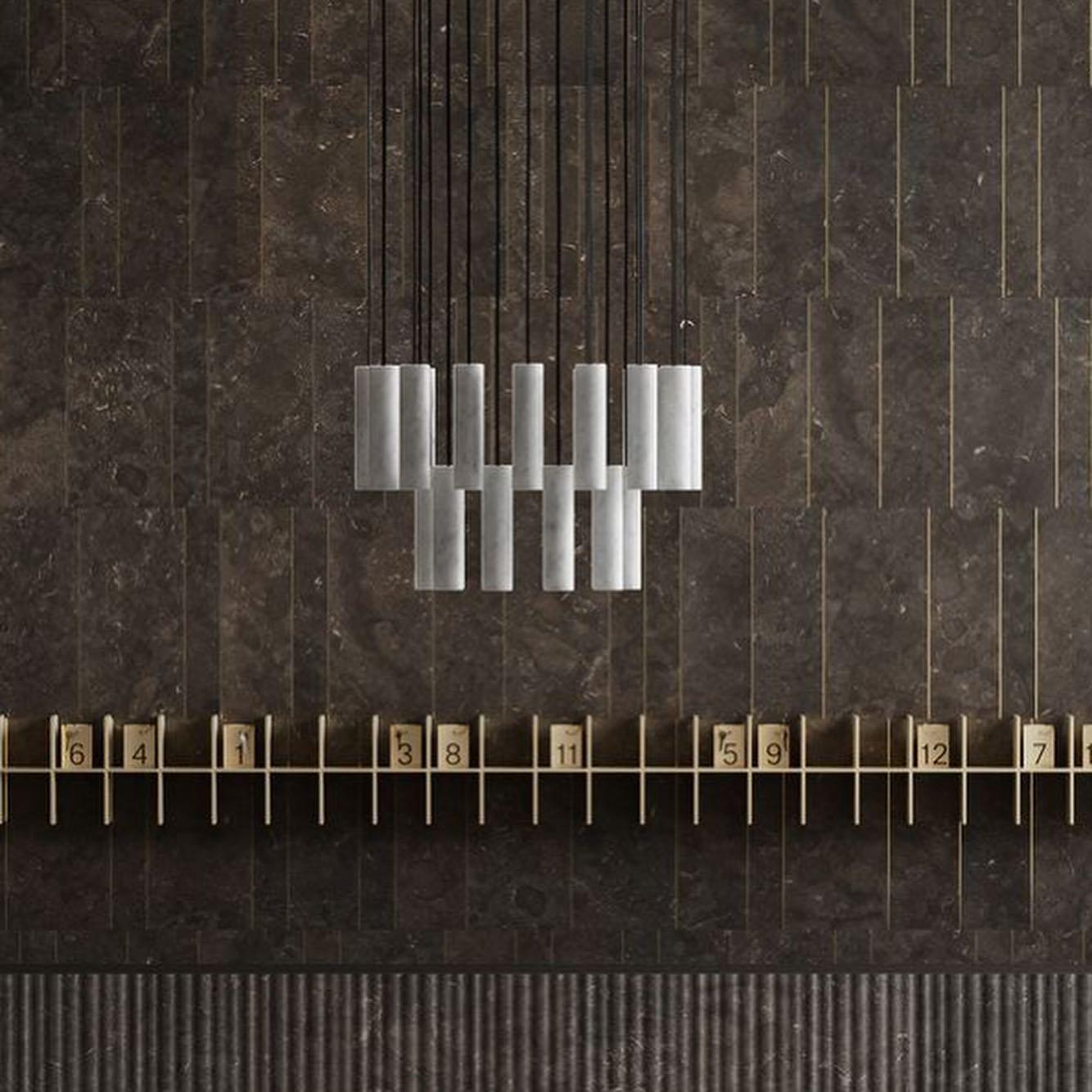 Silo Alabaster Ceiling Light