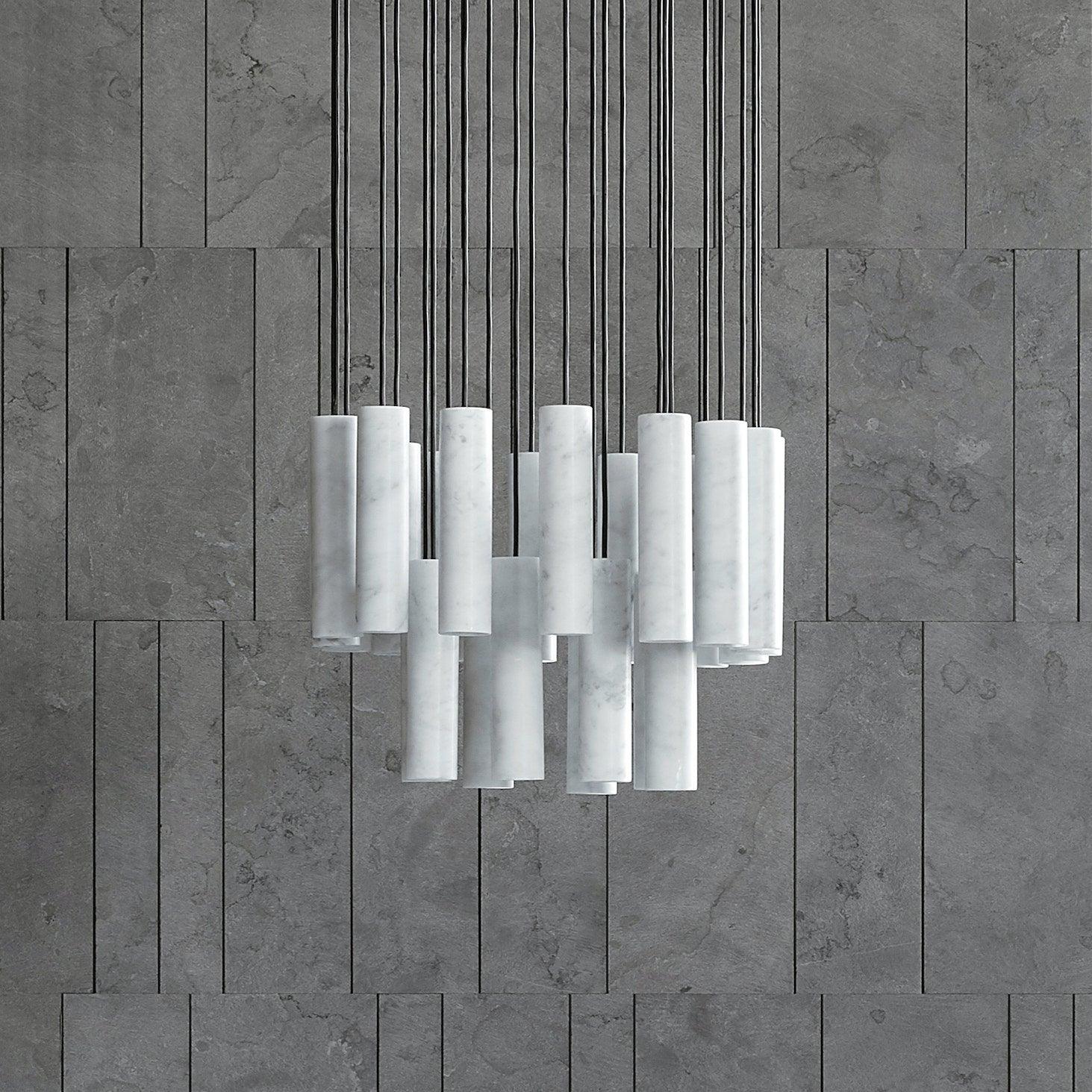 Silo Alabaster Ceiling Light