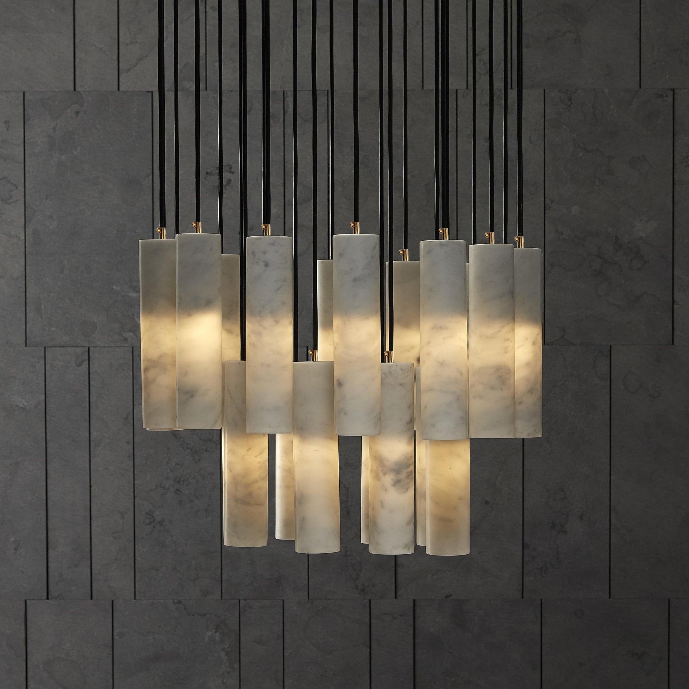 Silo Alabaster Ceiling Light