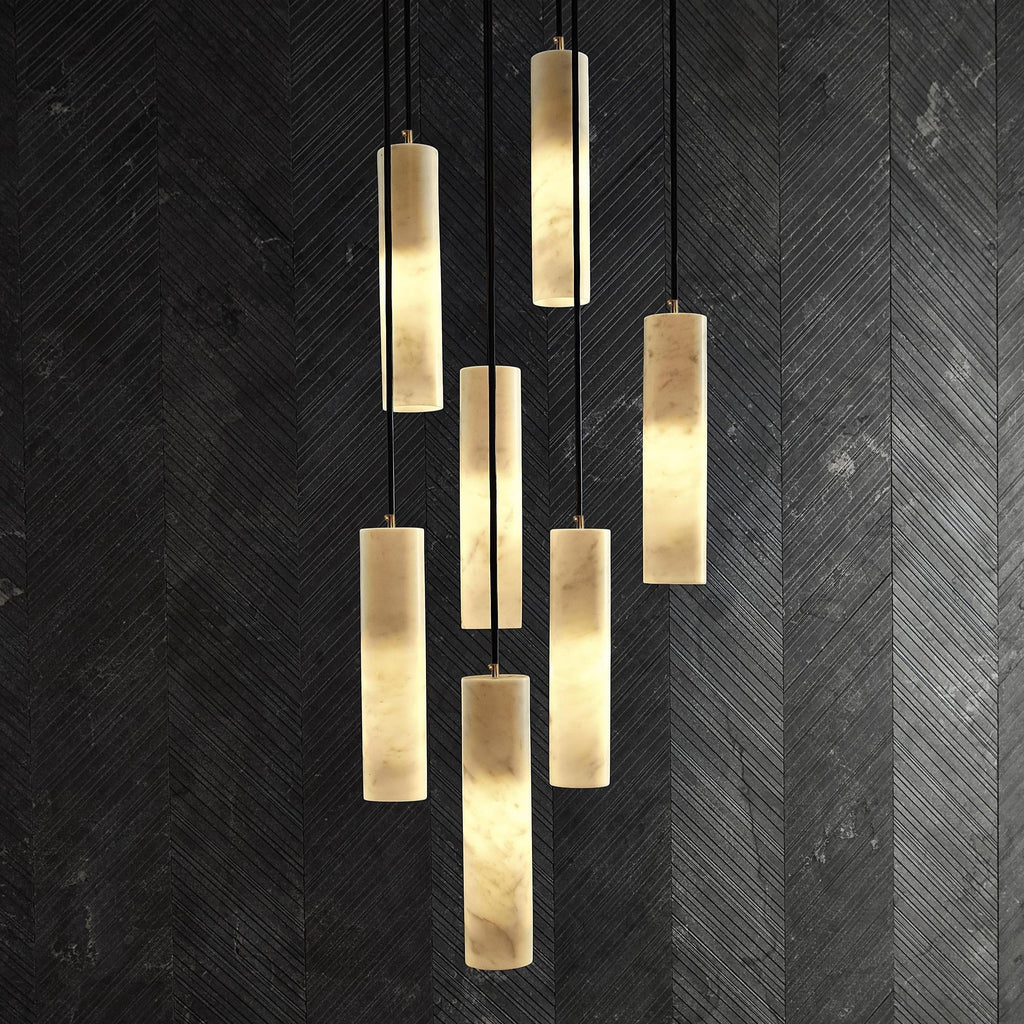 Silo Alabaster Ceiling Light