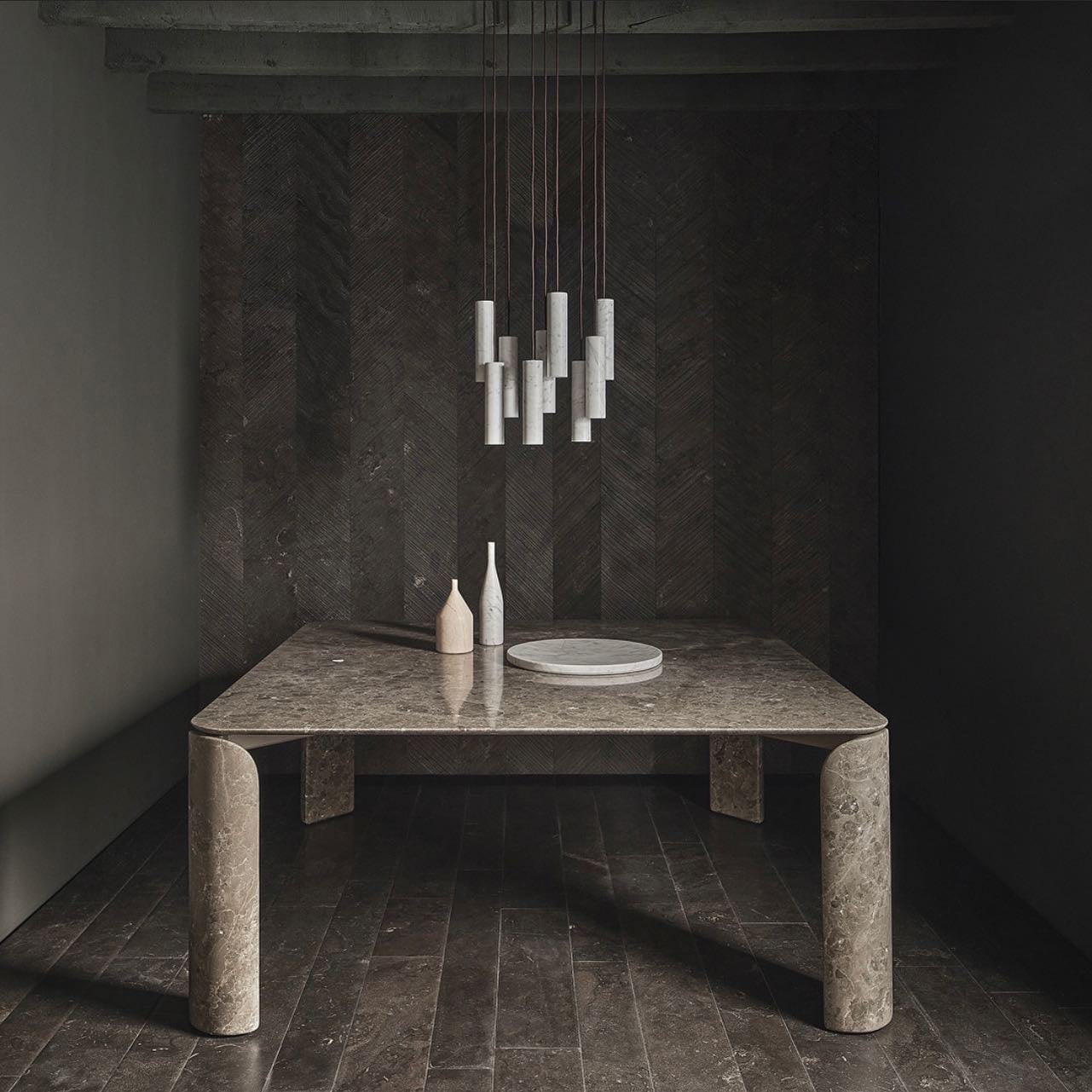 Silo Alabaster Ceiling Light