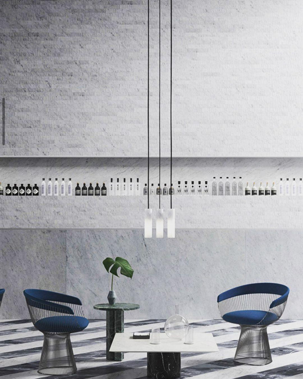 Silo Alabaster Ceiling Light