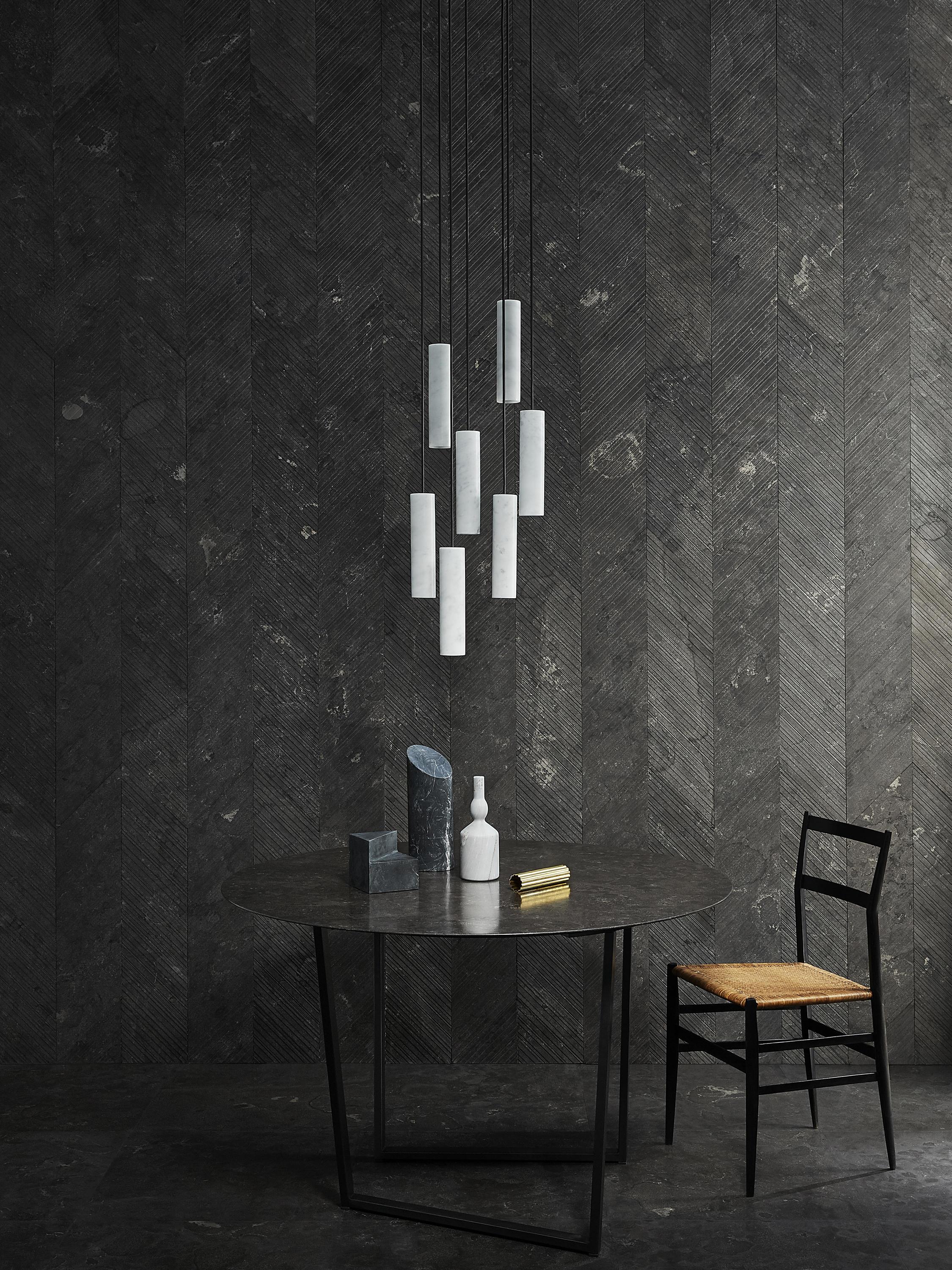 Silo Alabaster Ceiling Light