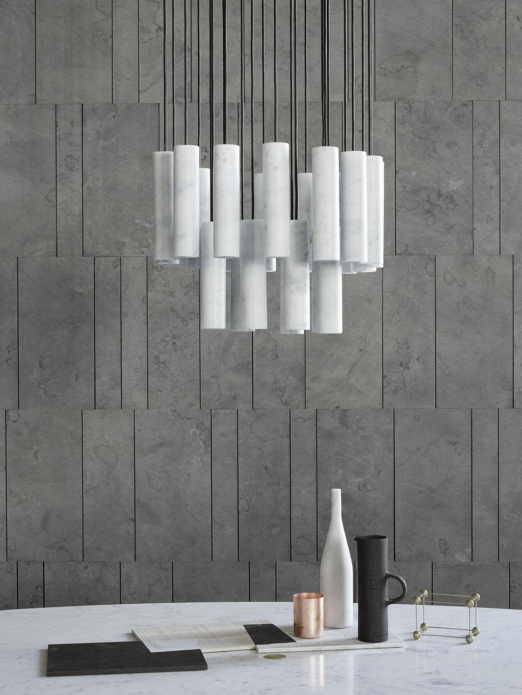 Silo Alabaster Ceiling Light