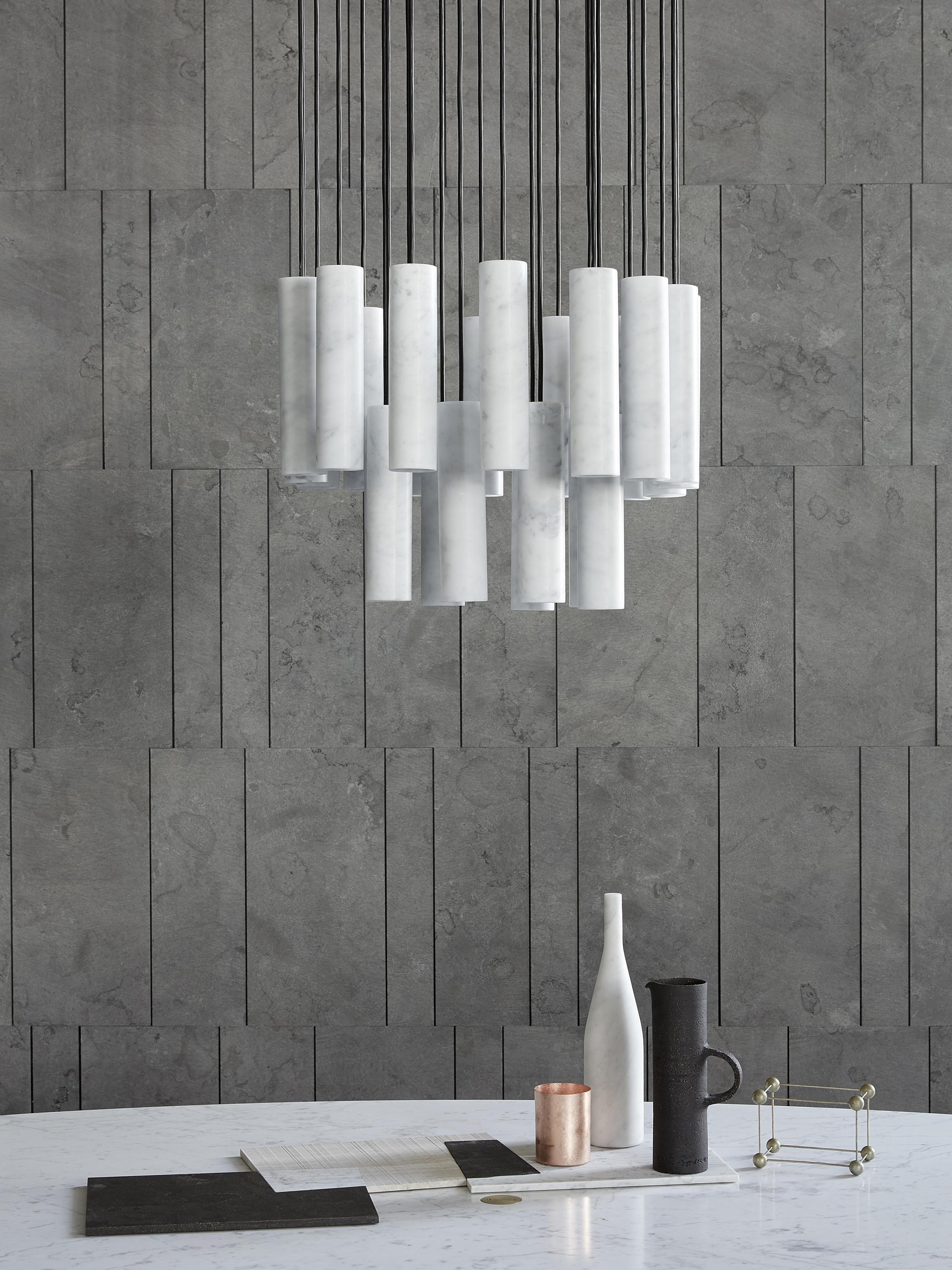Silo Alabaster Ceiling Light